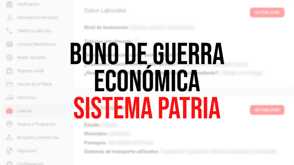 Bono de Guerra Económica 2023